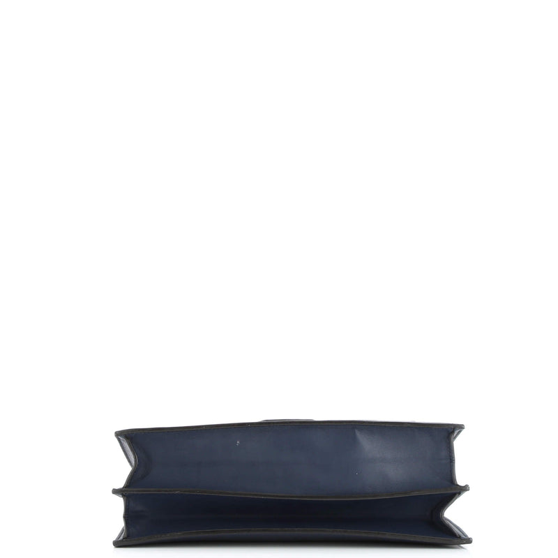 Pocket Envelope Shoulder Bag Leather