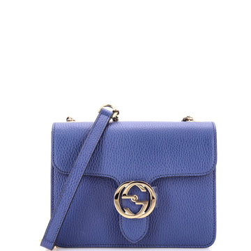 Interlocking Shoulder Bag Leather Small