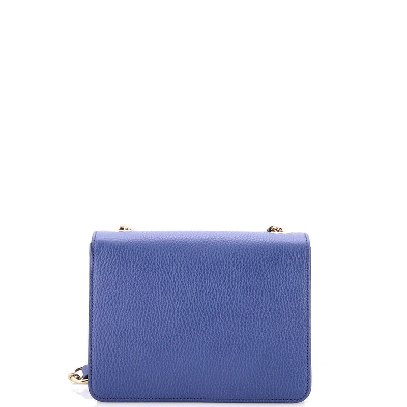 Interlocking Shoulder Bag Leather Small