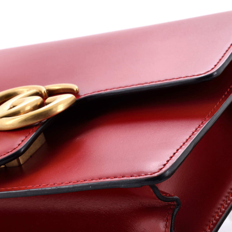 Gg Marmont Chain Shoulder Bag Leather