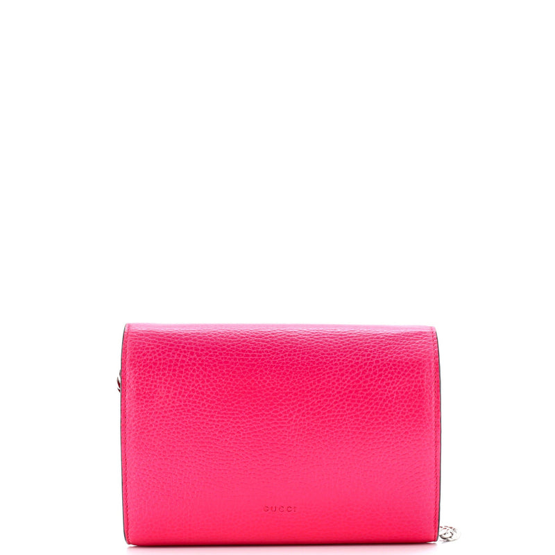 Dionysus Chain Wallet Leather With