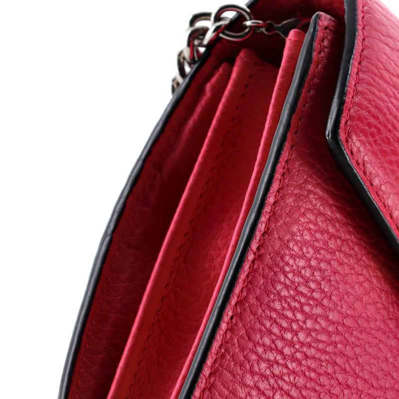 Dionysus Chain Wallet Leather With