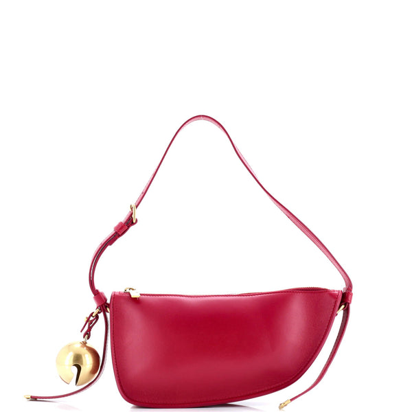Shield Sling Shoulder Bag Leather Mini