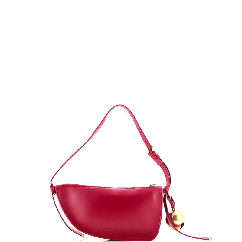 Shield Sling Shoulder Bag Leather Mini
