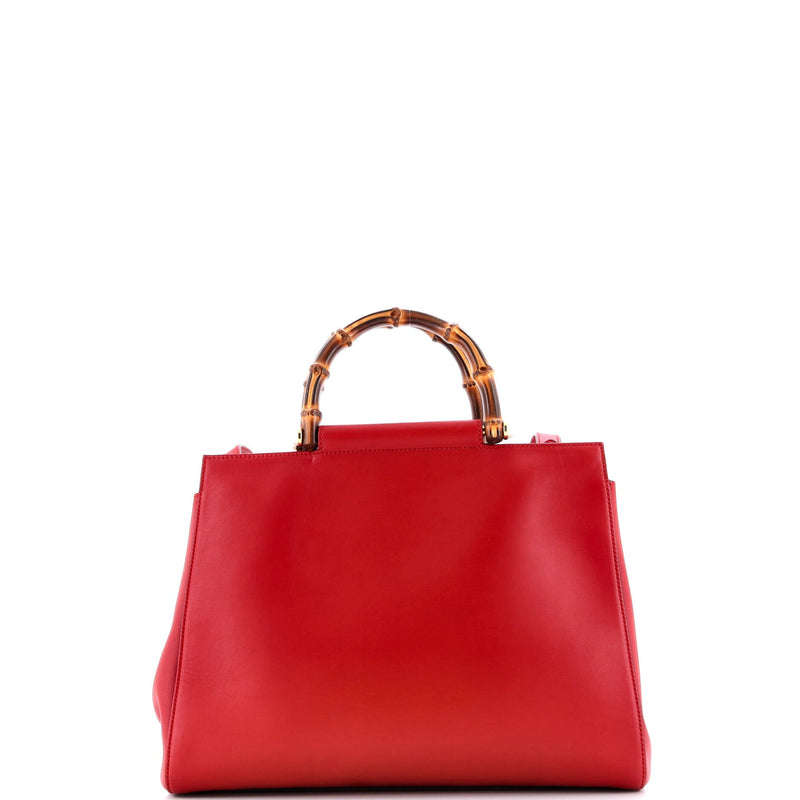 Nymphaea Tote Leather Medium