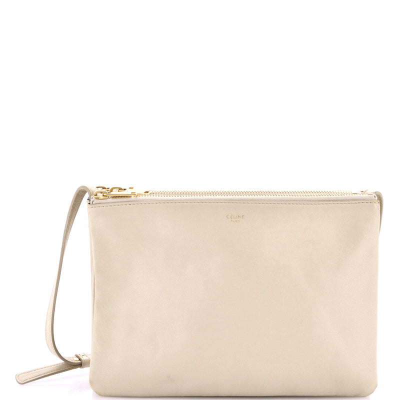 Trio Crossbody Bag Leather Large
