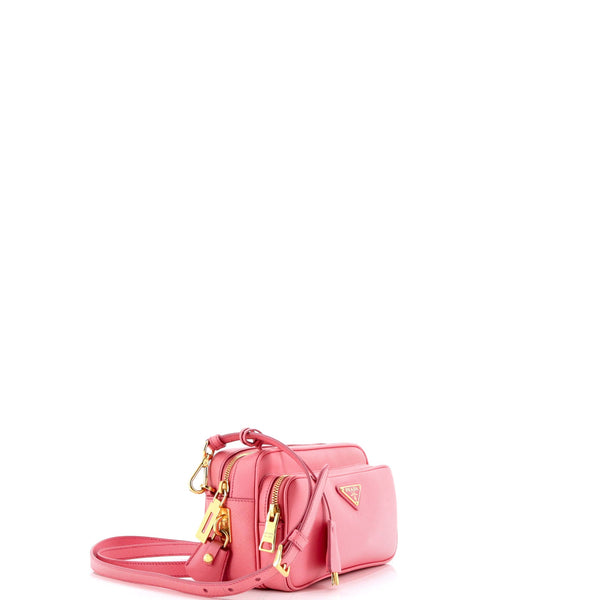 Front Pocket Crossbody Bag Saffiano