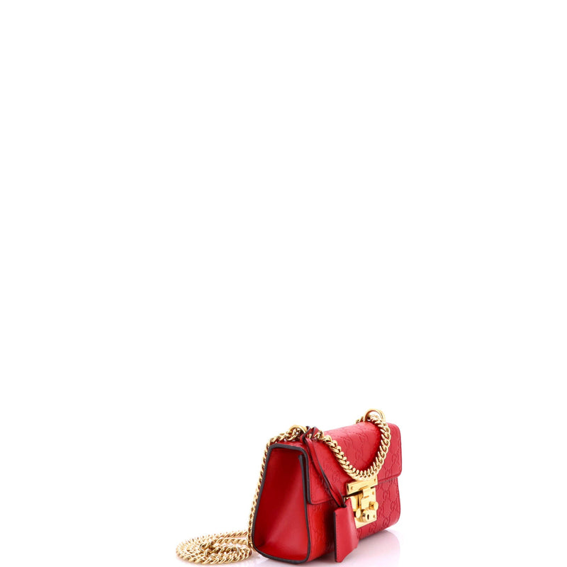 Padlock Shoulder Bag Guccissima Leather