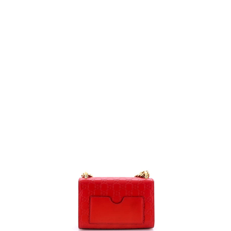 Padlock Shoulder Bag Guccissima Leather