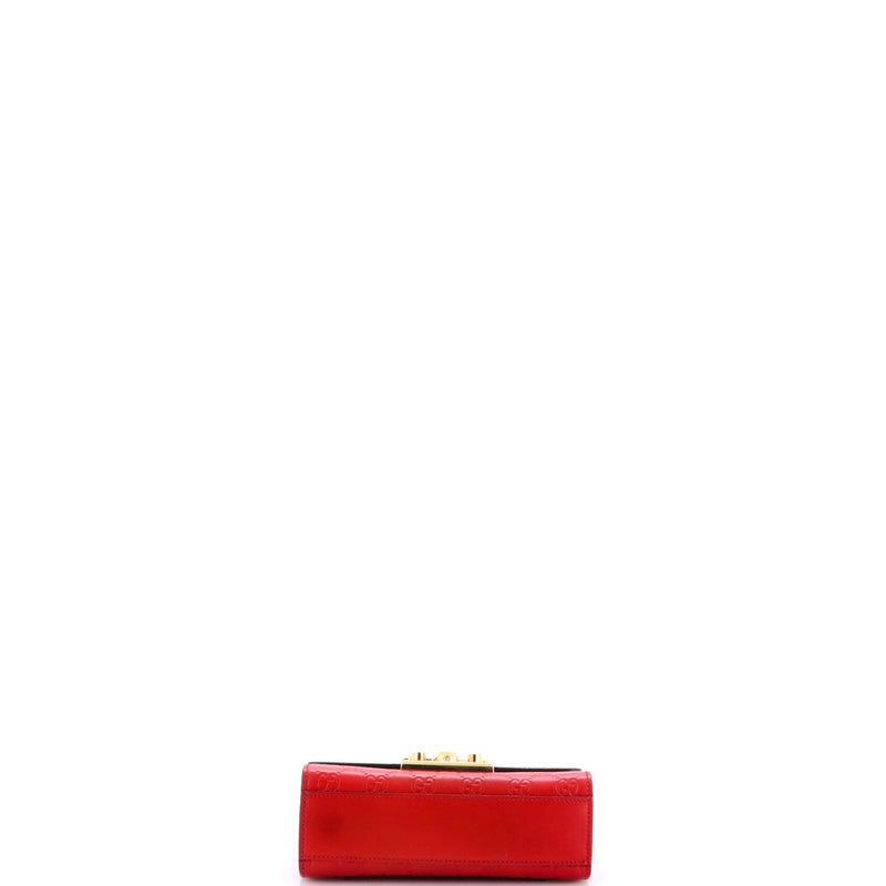 Padlock Shoulder Bag Guccissima Leather