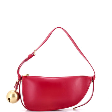 Shield Sling Shoulder Bag Leather Mini