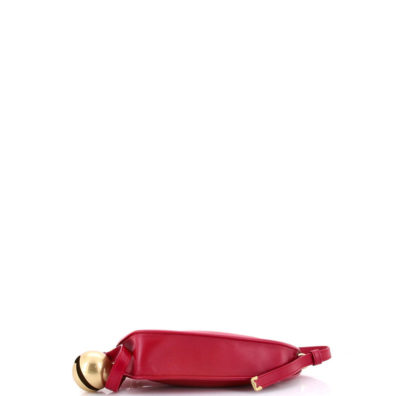 Shield Sling Shoulder Bag Leather Mini