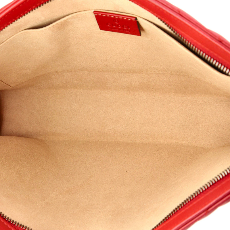 Gg Marmont Clutch Matelasse Leather