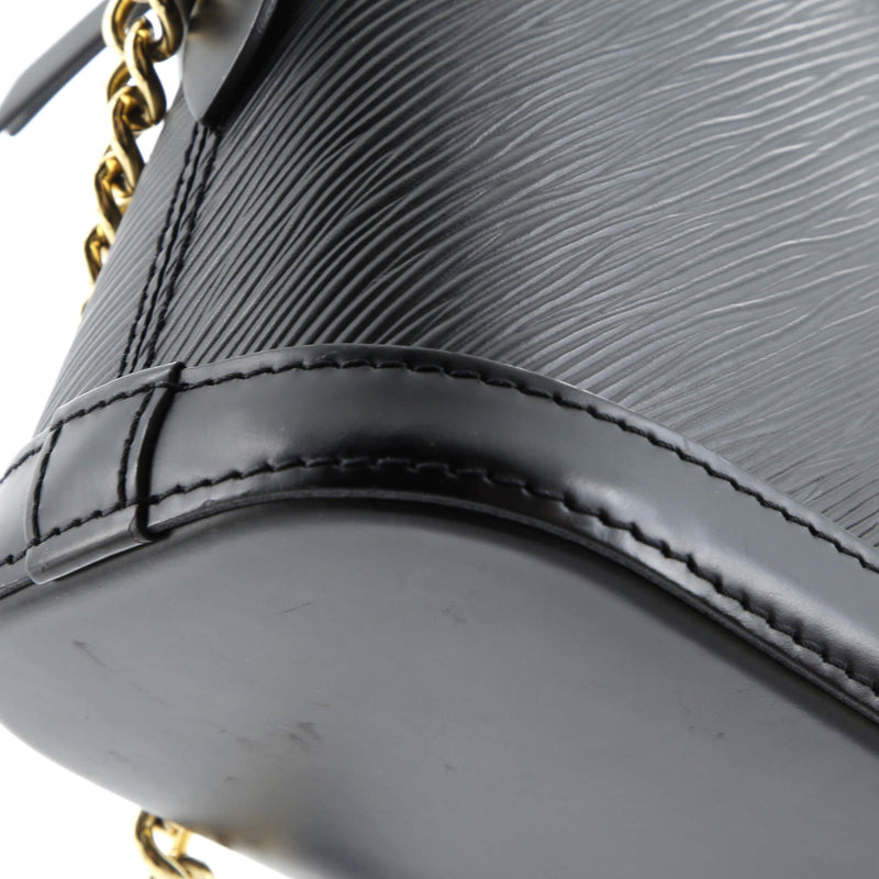 Alma Chain Handbag Epi Leather Mini