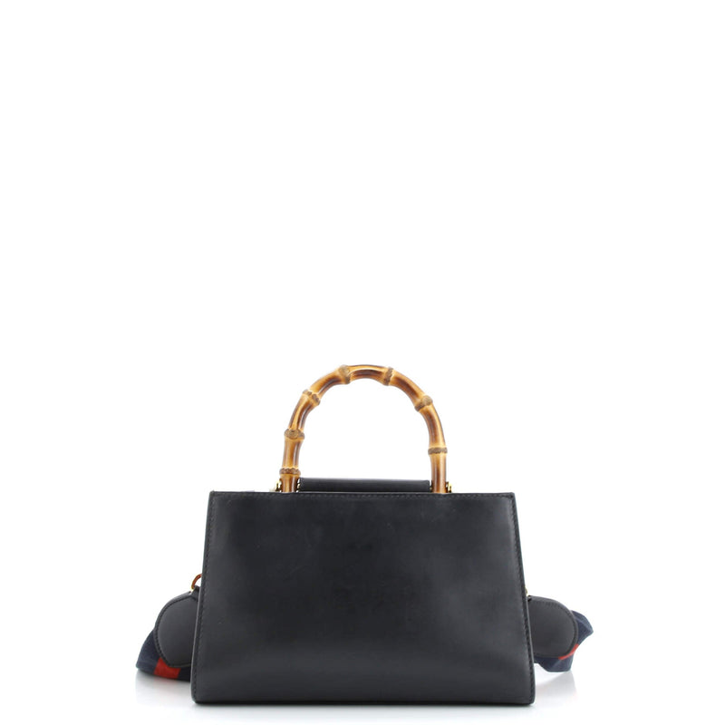 Nymphaea Top Handle Bag Leather Mini