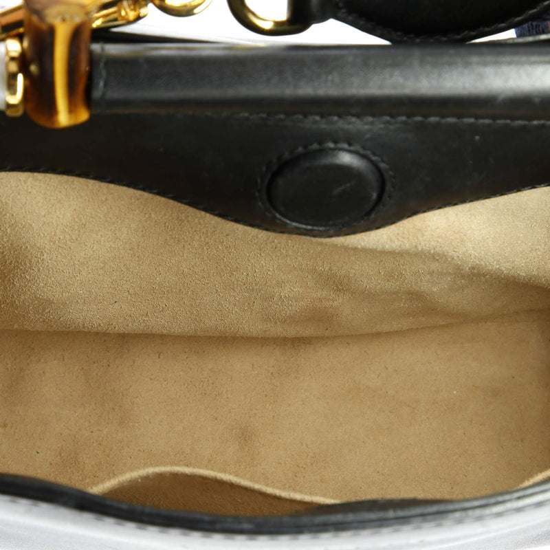 Nymphaea Top Handle Bag Leather Mini