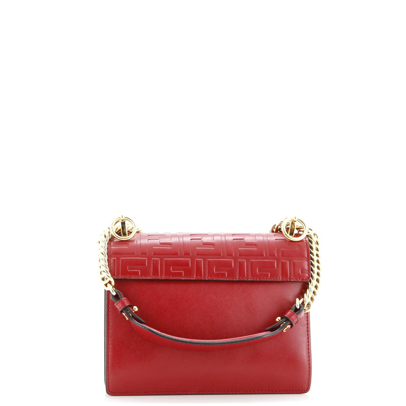 Kan I Bag Zucca Embossed Leather Small
