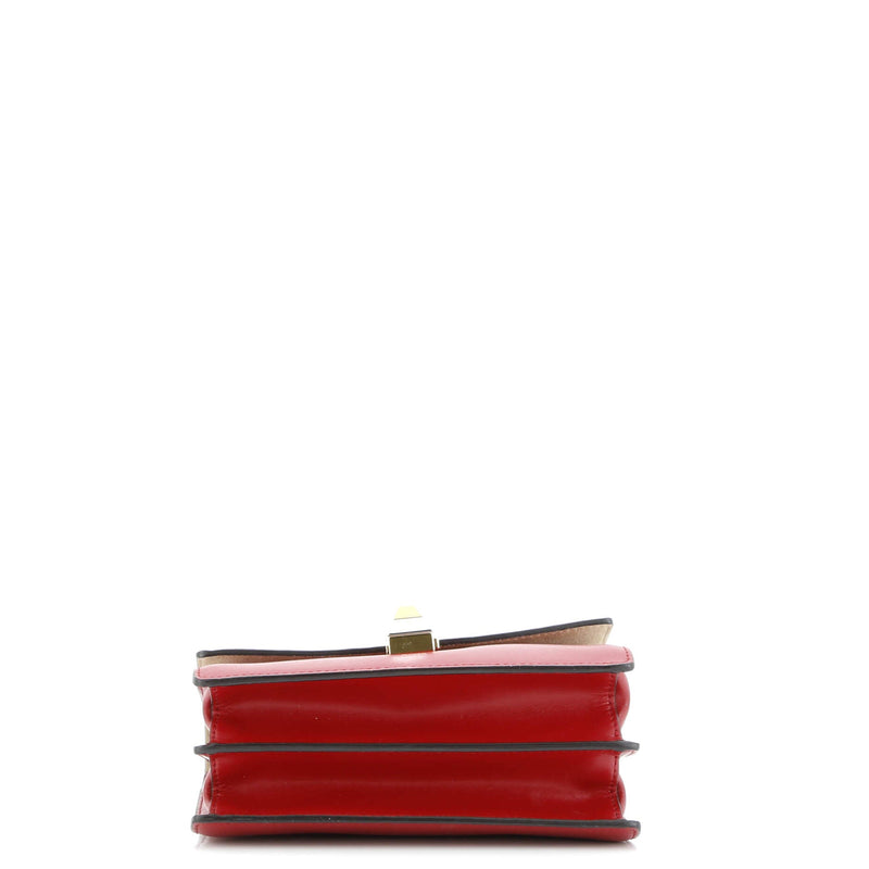 Kan I Bag Zucca Embossed Leather Small