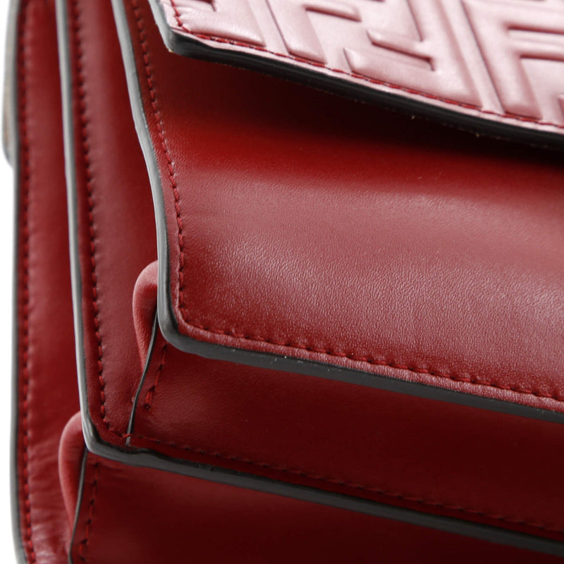 Kan I Bag Zucca Embossed Leather Small