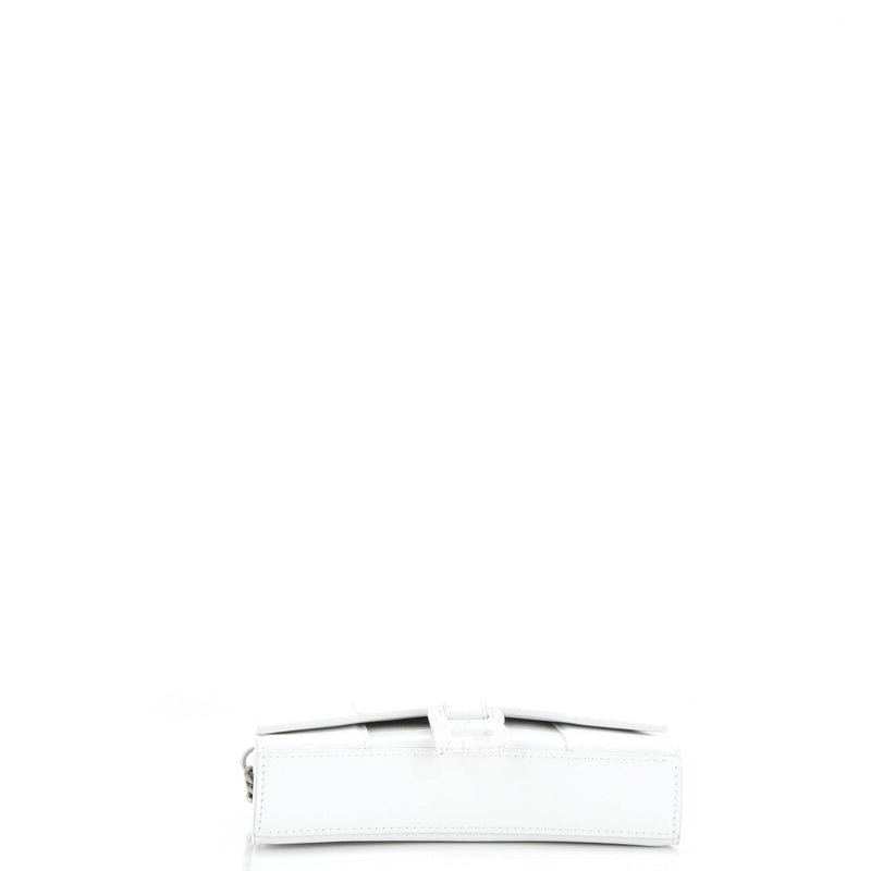 Hourglass Chain Wallet Leather With