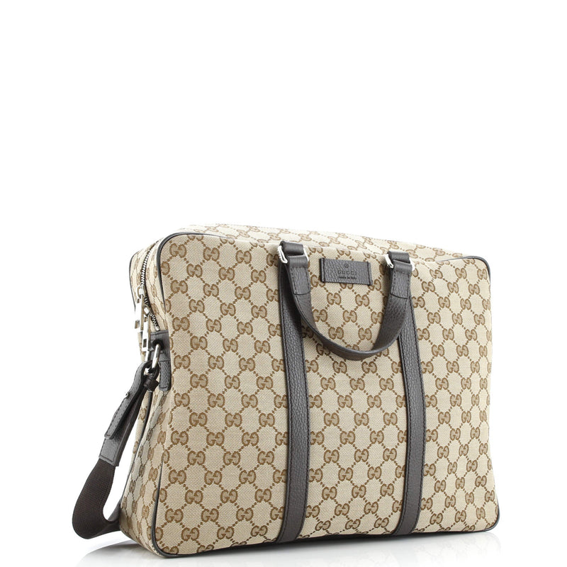 Convertible Briefcase Gg Canvas With
