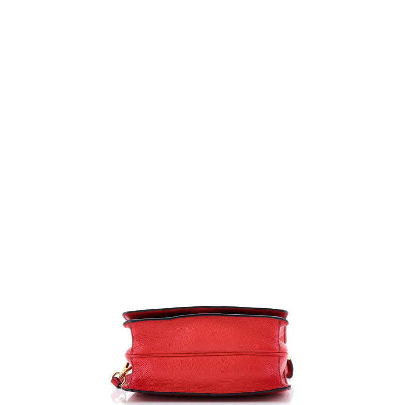 Dual Strap Flap Crossbody Bag Vitello