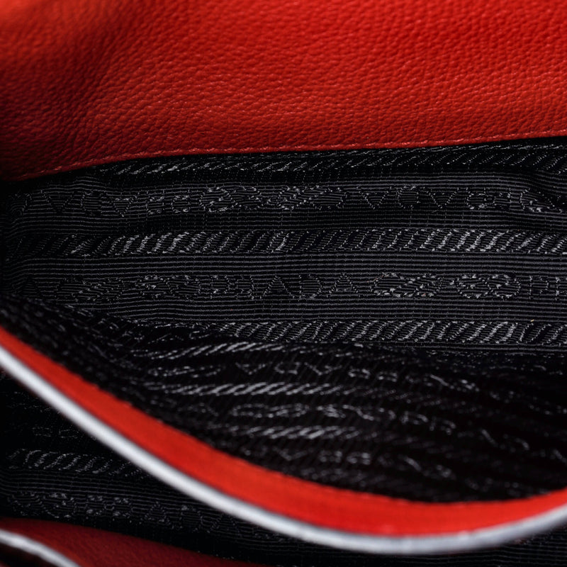 Dual Strap Flap Crossbody Bag Vitello