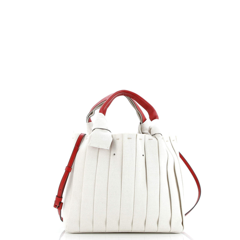 Atelier 05 Tote Pleated Canvas Medium