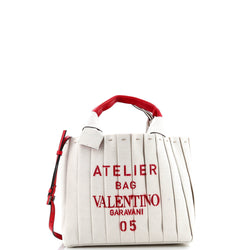 Atelier 05 Tote Pleated Canvas Medium