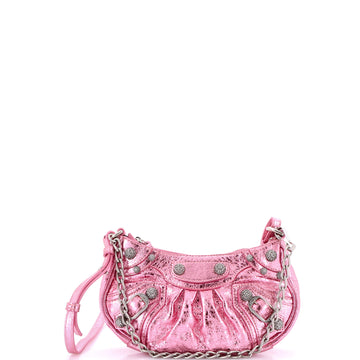 Le Cagole Giant Studs Shoulder Bag