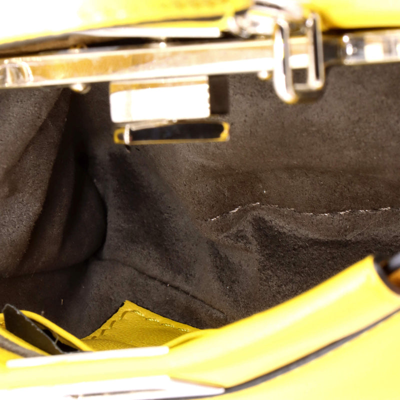 Peekaboo Bag Leather Micro