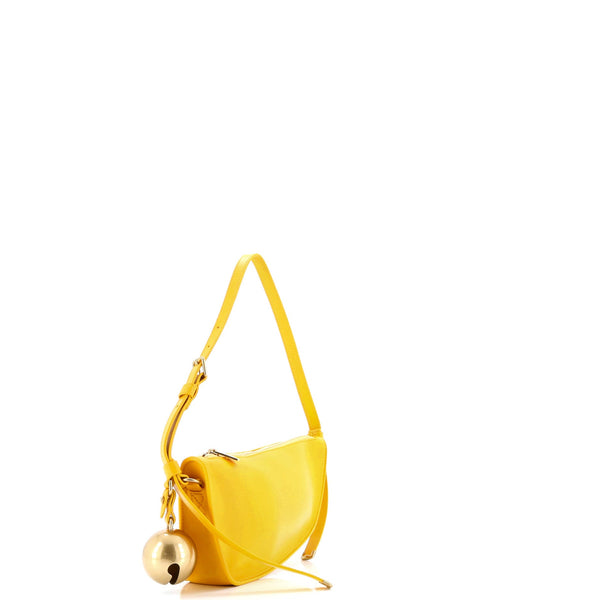 Shield Sling Shoulder Bag Leather Mini