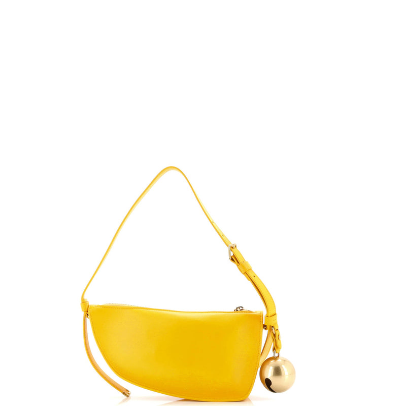 Shield Sling Shoulder Bag Leather Mini