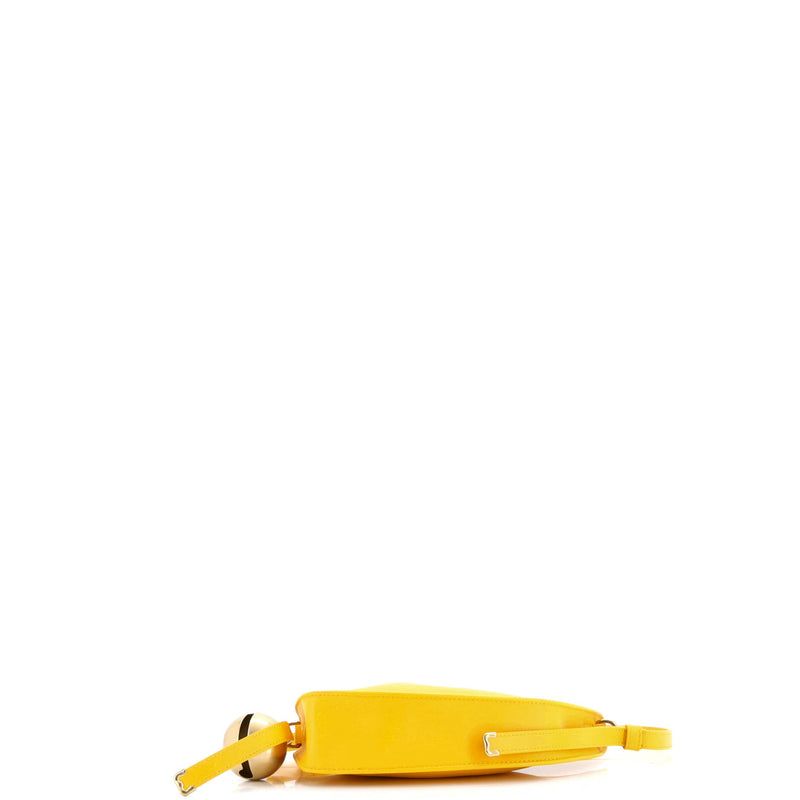 Shield Sling Shoulder Bag Leather Mini