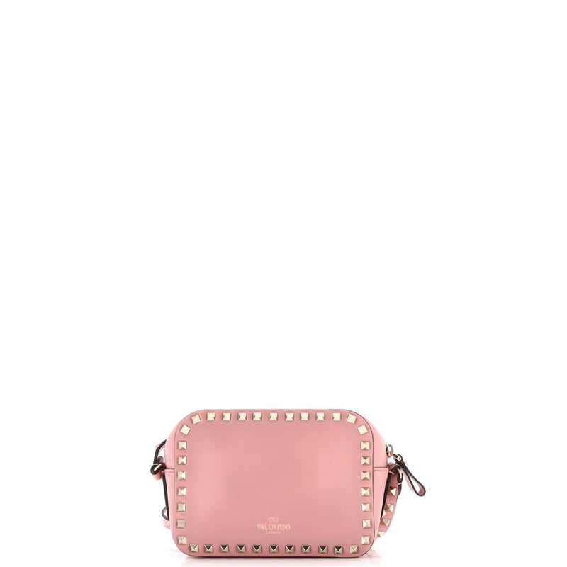 Rockstud Camera Crossbody Bag Leather