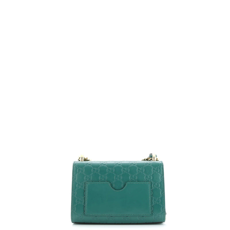 Padlock Shoulder Bag Guccissima Leather