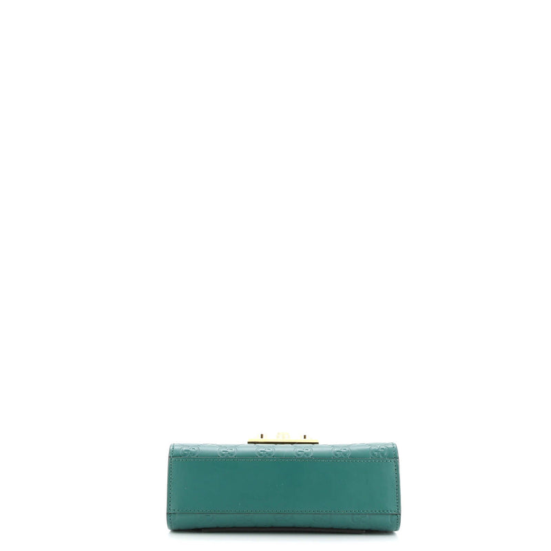 Padlock Shoulder Bag Guccissima Leather
