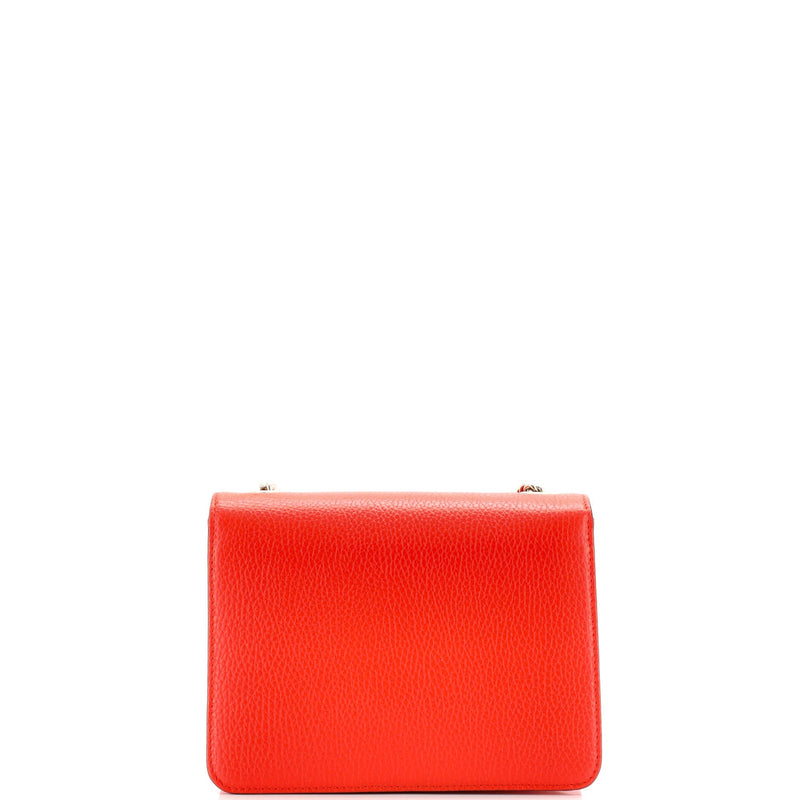 Interlocking Shoulder Bag Leather Small