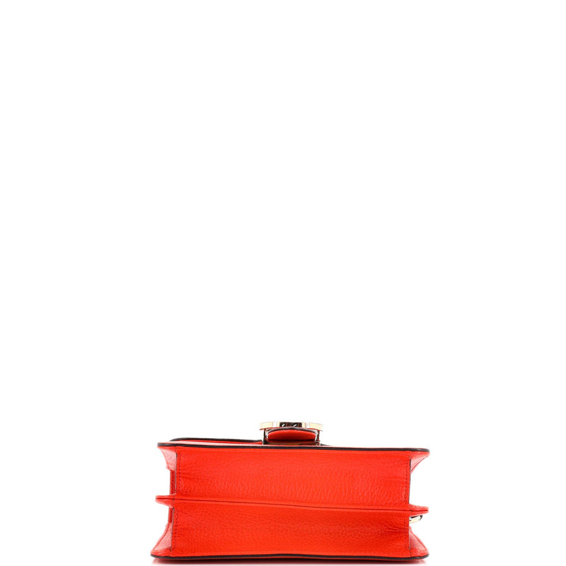 Interlocking Shoulder Bag Leather Small