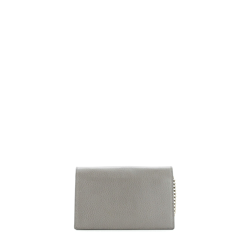 Interlocking Wallet On Chain Leather