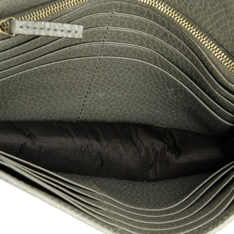 Interlocking Wallet On Chain Leather