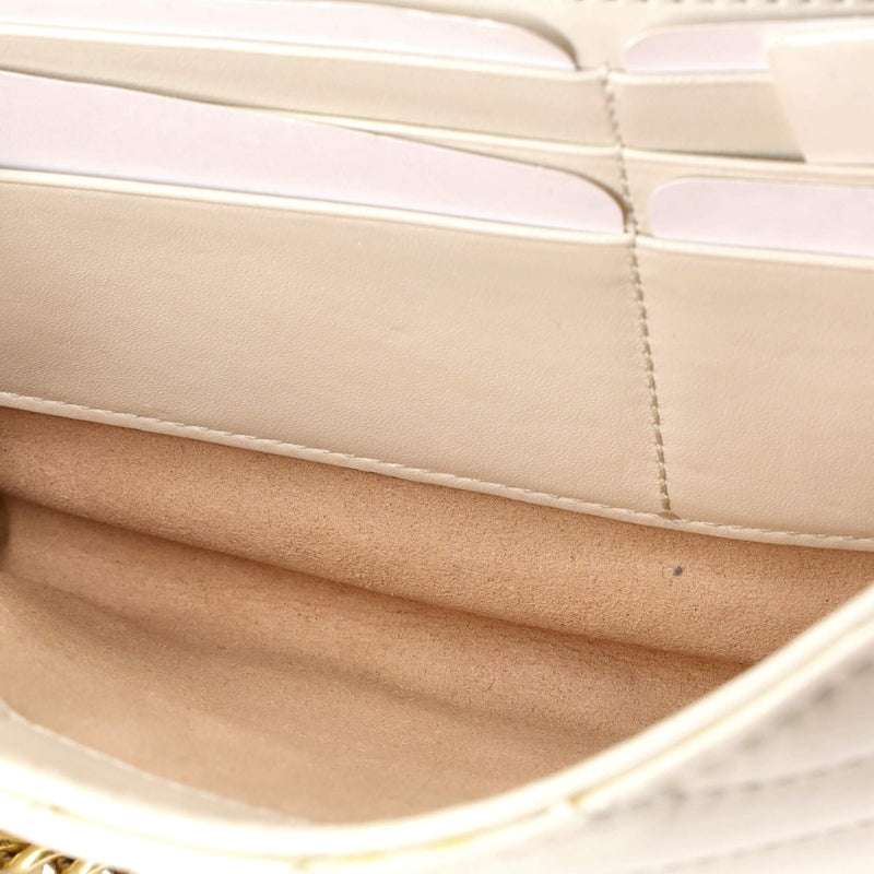 Gg Marmont Chain Wallet Matelasse
