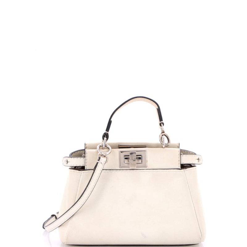 Peekaboo Bag Leather Micro
