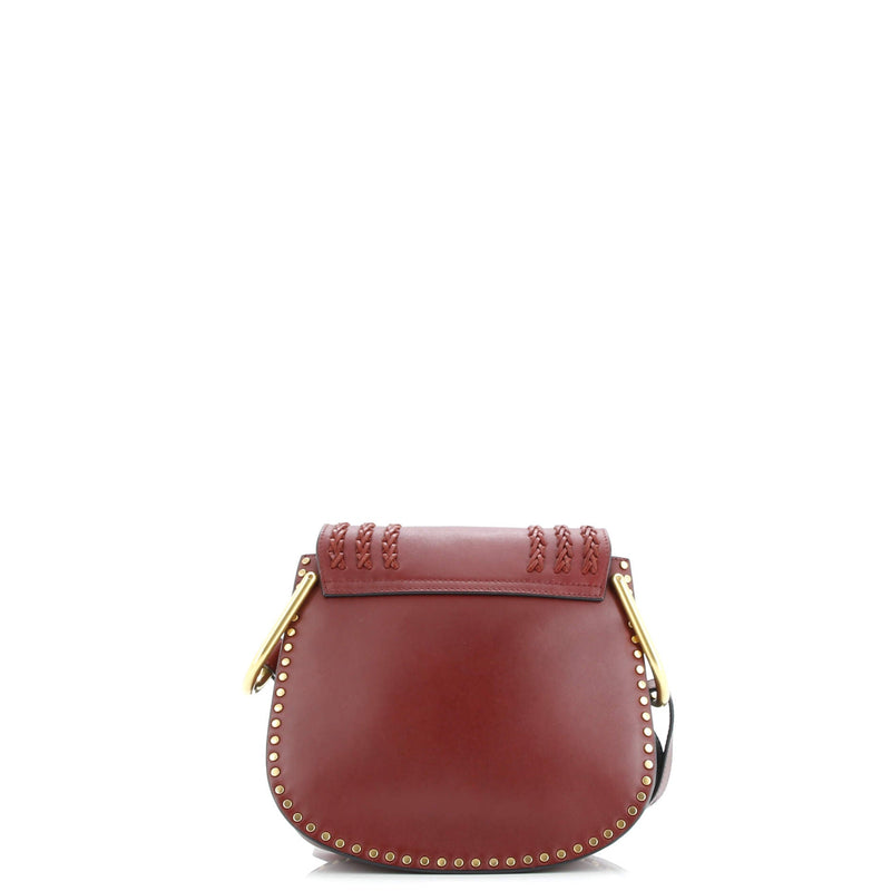 Hudson Handbag Whipstitch Leather Small