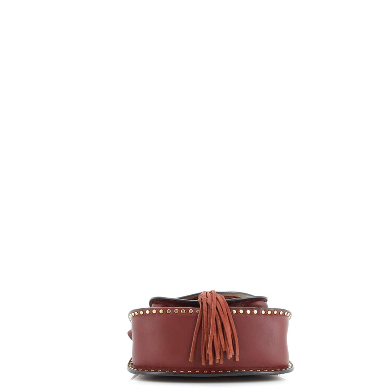 Hudson Handbag Whipstitch Leather Small