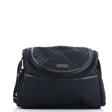 Diaper Crossbody Bag Gg Canvas