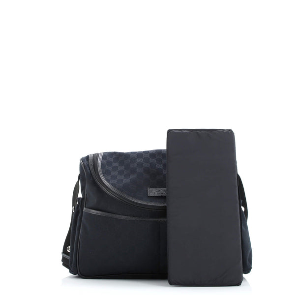 Diaper Crossbody Bag Gg Canvas