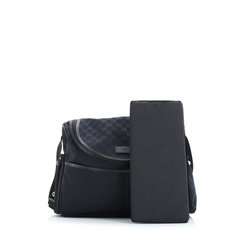 Diaper Crossbody Bag Gg Canvas