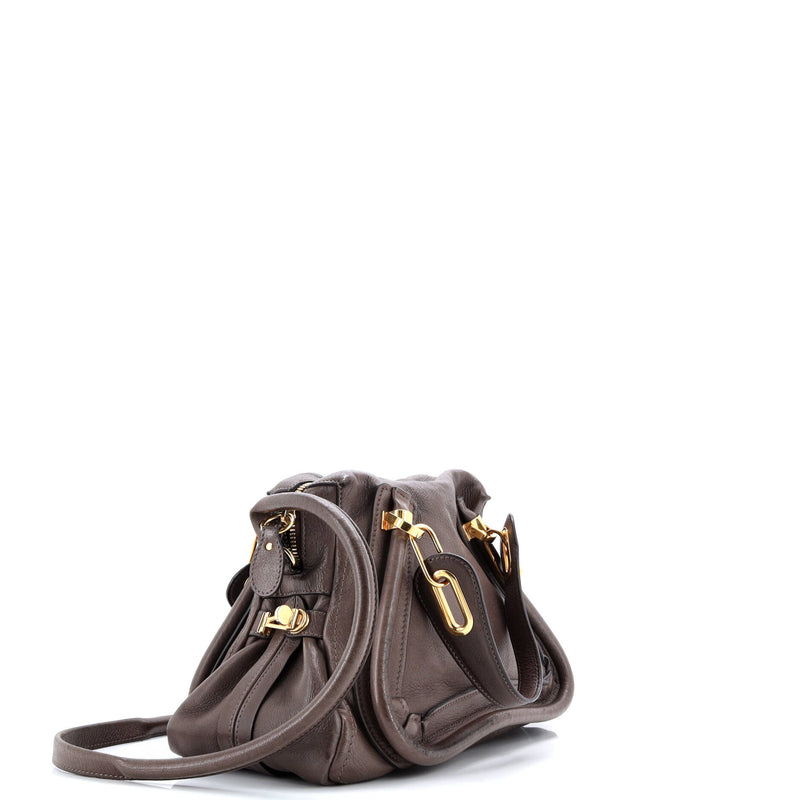 Paraty Top Handle Bag Leather Medium