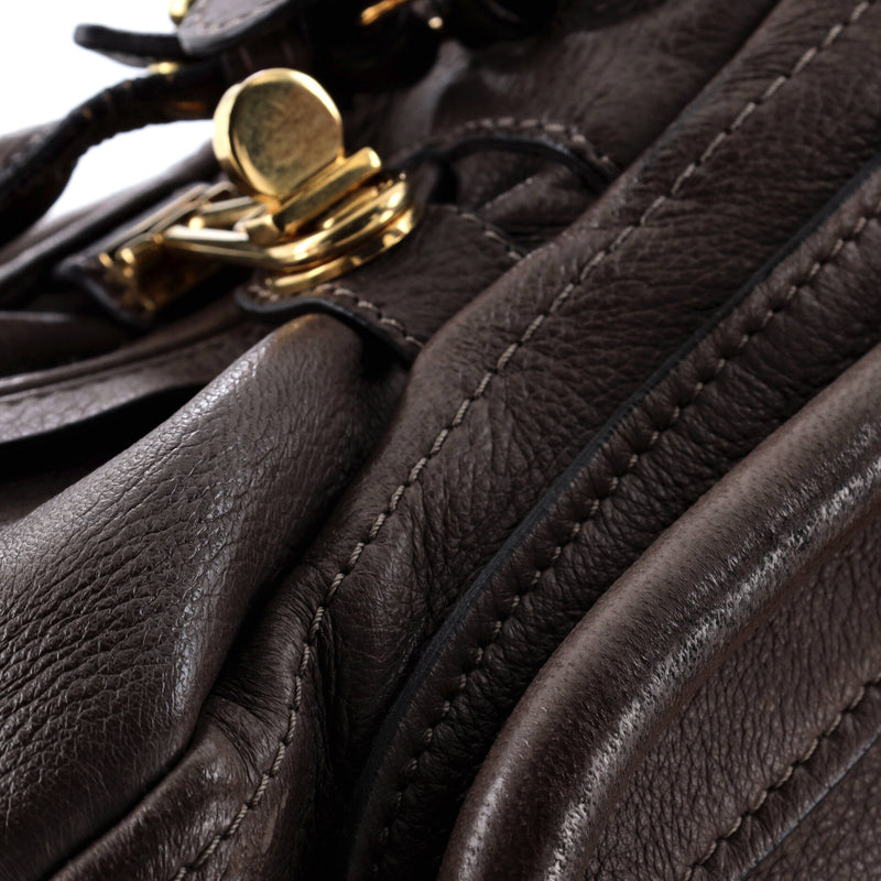 Paraty Top Handle Bag Leather Medium
